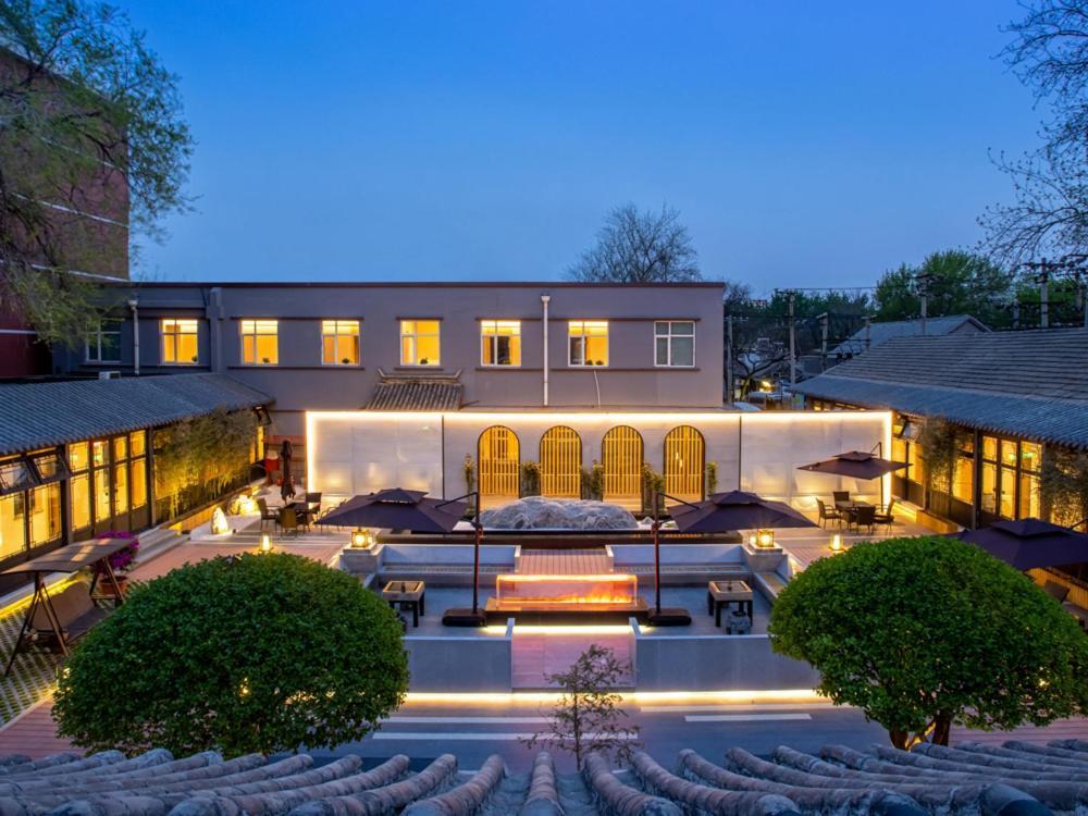 Yunju Hotel Beijing Yonghe Palace Guijie Siheyuan Exterior photo